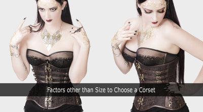 Factors other than Size to Choose a Corset