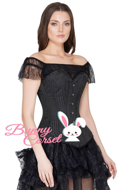 Glamorous Corset - If you love corsets, a good stealthing corset is a must  have in any girls closet. A waspie style will easily conceal under any  outfit. @amandavonpanda You look absolutely