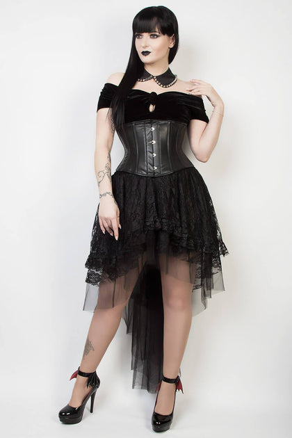 スカート \"Qutie Frash\" Gothic Lace-up Skirt Qutie Frash（キューティフラッシュ）の古着 ゴス美品！ (Page 3)