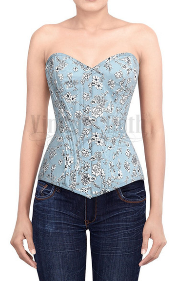 Get Ready For Spring And Summer With Floral Corsets