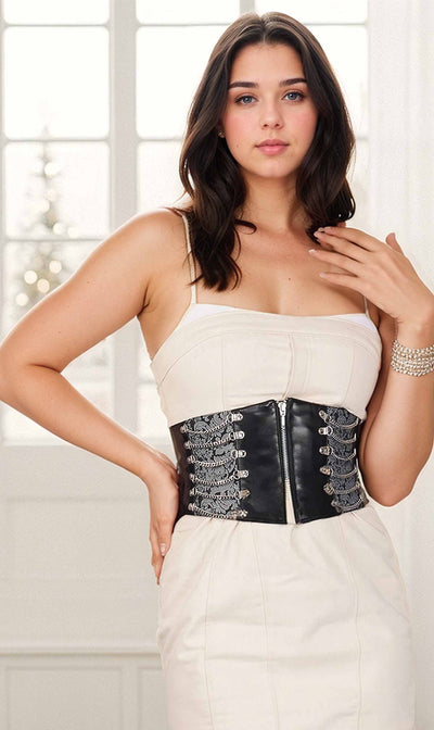 Dita Corset Belt - buy online, Leather corset belts in Bleak&Sleek