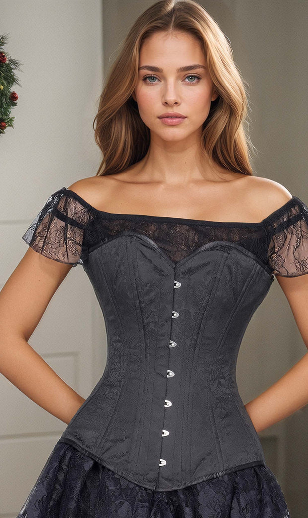 Find A Perfect Match with our Overbust Waist Trainer and Black Corset