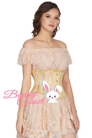 Tessie Mesh With Lace Overlay Corset