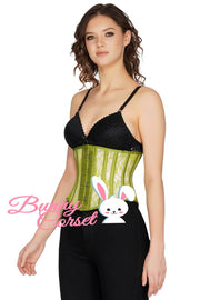Audrie Lace Overlay Mesh Corset