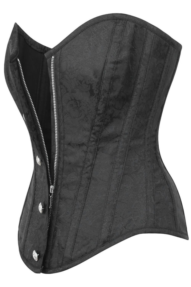 Livia Custom Made Black Corset