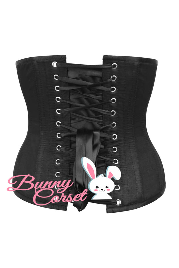 Jessica Black Lace Overlay Couture Corset