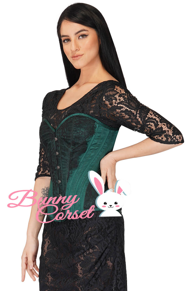 Get elegant & stylish look in this ovverbust corset