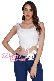 Kristy White Overbust Corset