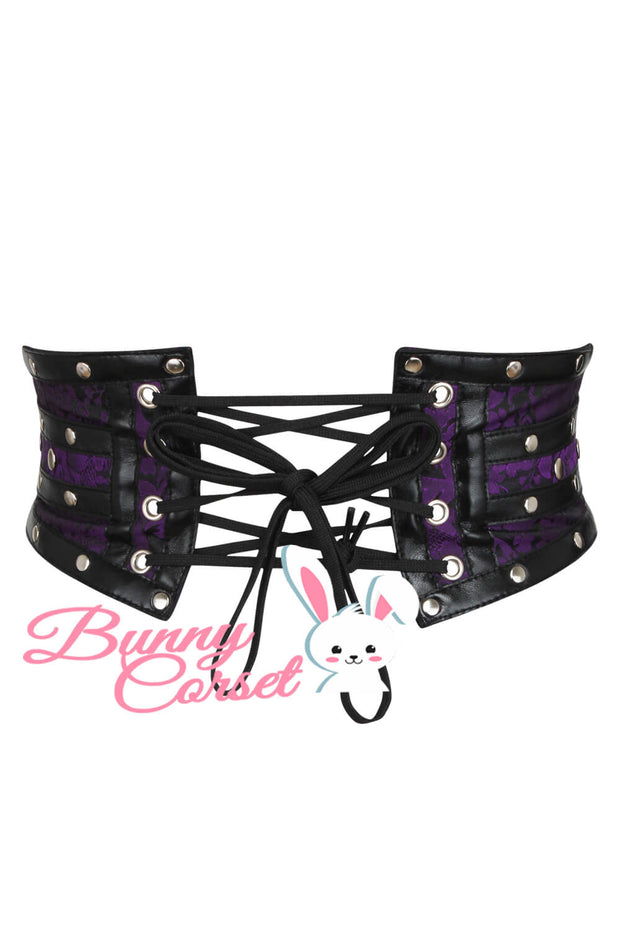 Shyanne Purple Corset Belt