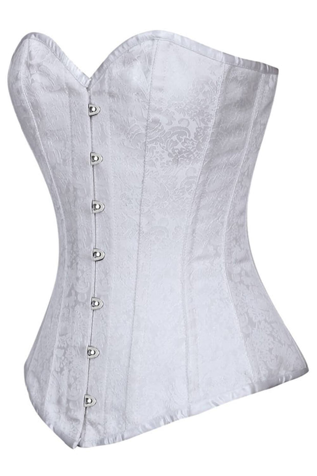 Make a Bridal Look Yourself with our Overbust White Corset Style