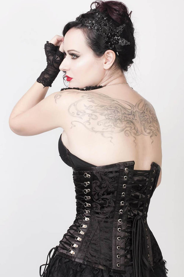 Underbust Corset, Corset with Clasp Opening