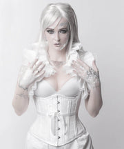 SOLD OUT - White Waist Training Corset