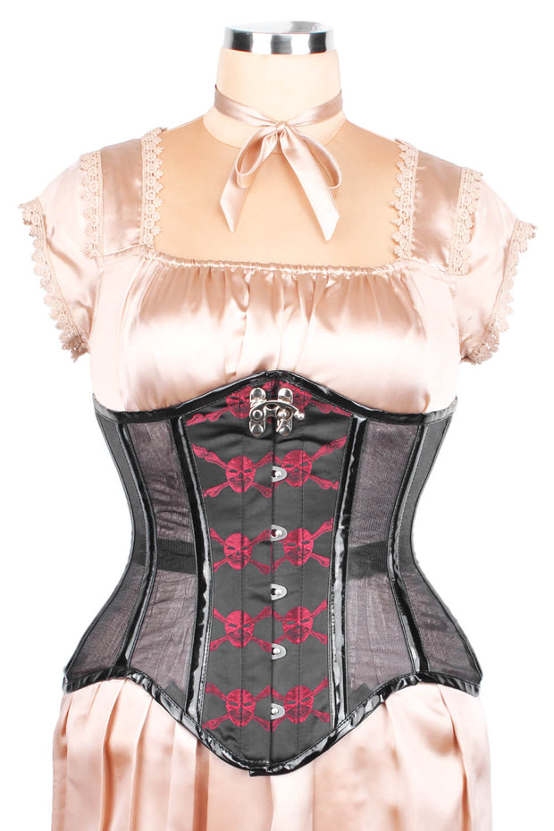 SOLD OUT  - Gothic Mesh Waist Reducing Corset (ELC-501)