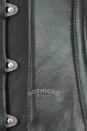 Underbust Custom Made Waspie Leather Corset