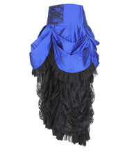 Zari Blue Victorian Skirt