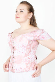 Combo Deal Overbust Printed Corset with Dress