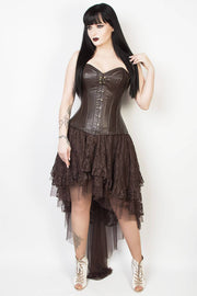 Joan Brown Lace Gothic Skirt