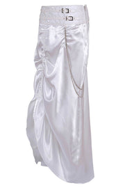 Sheridan White Bustle Skirt