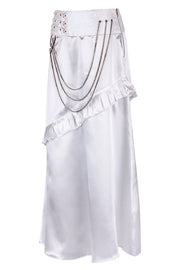 Roux White Layered Skirt