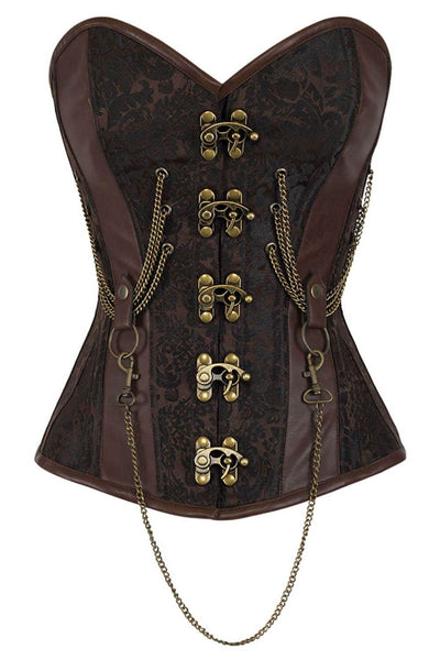 Emmery Steampunk Corset with Chains