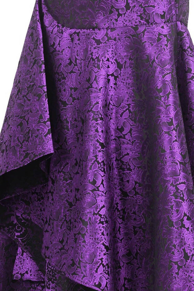 Jeanelle Custom Made Gothic Brocade Ruffle Skirts