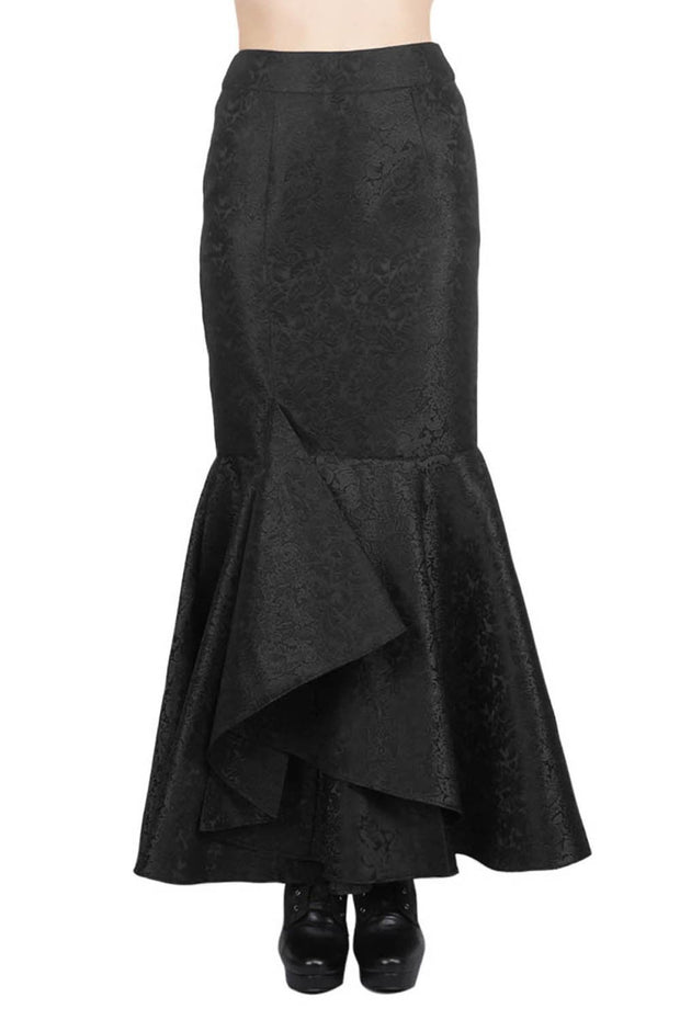 Garia Gothic Brocade Ruffle Skirts