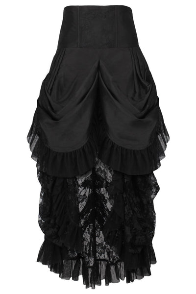 Elleen Custom Made Black Victorian Skirt