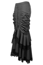Romina Victorian Steampunk Skirt