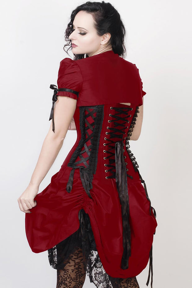 Fyodor Victorian Inspired Corset Dress with Bolero