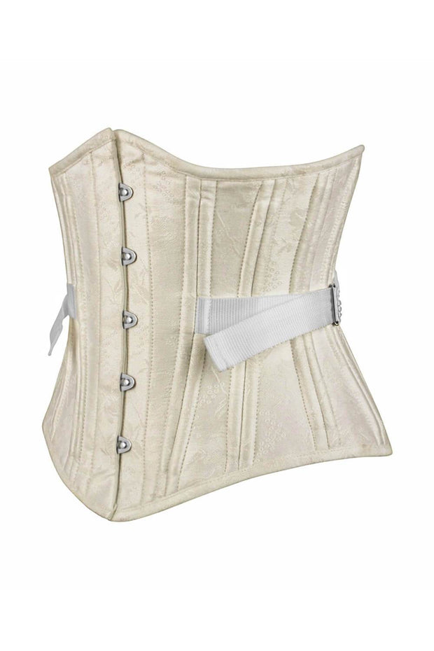 Cattee Custom Made Waist Training Corset with Fan Lacing