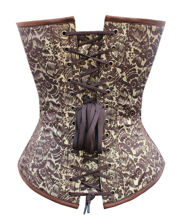SOLD OUT - Steampunk Brocade Overbust Corset