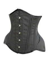 SOLD OUT - Padget Black Brocade Curvy Waist Training Corset